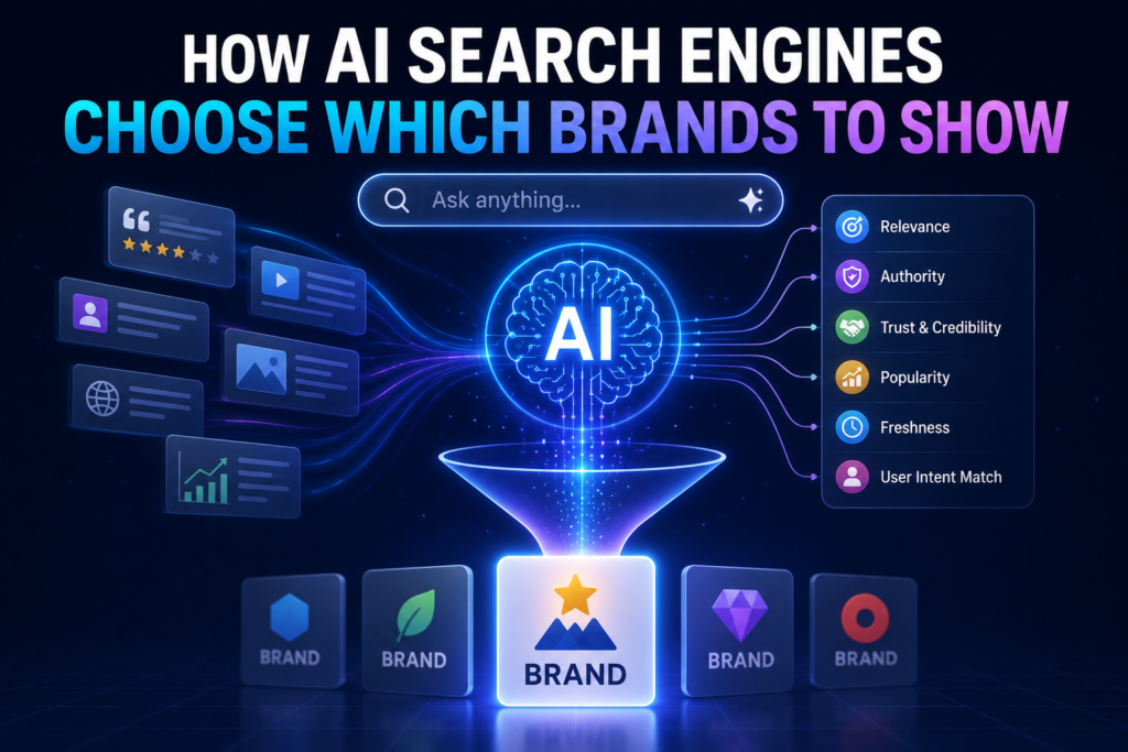 How AI Search Engines Choose Which Brands to Show
