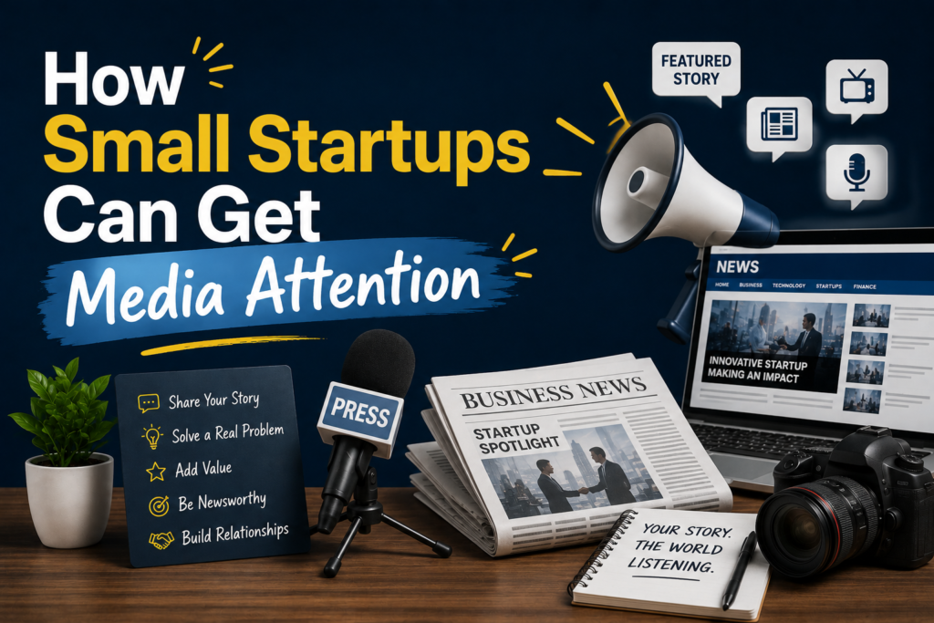How Small Startups Can Get Media Attention