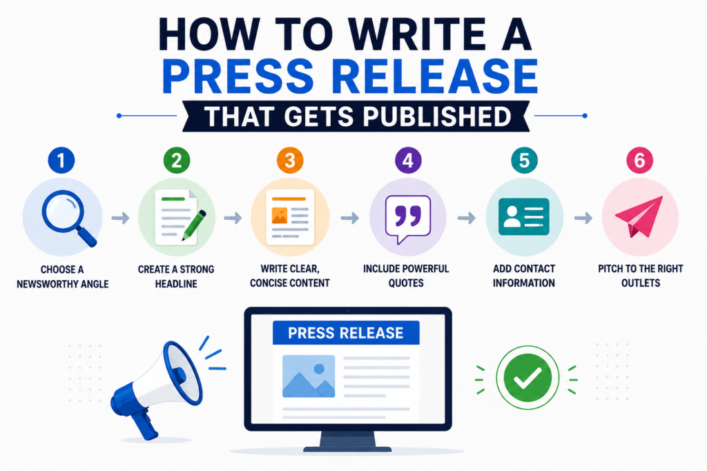 How to Write a Press Release That Gets Published