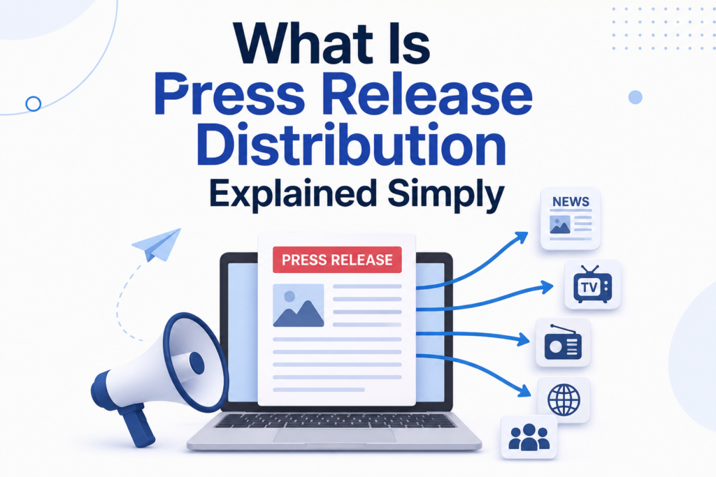 What Is Press Release Distribution Explained Simply