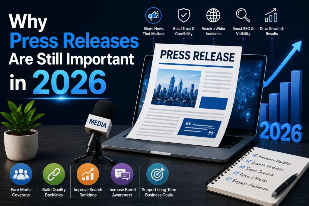 Why Press Releases Are Still Important in 2026