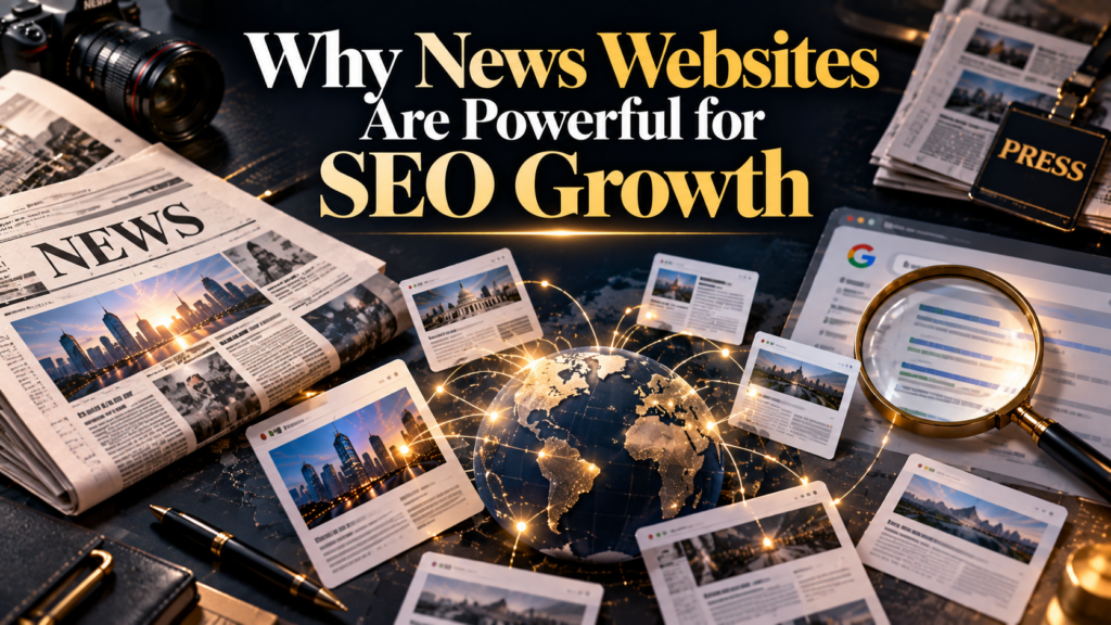 Why News Websites Are Powerful for SEO Growth